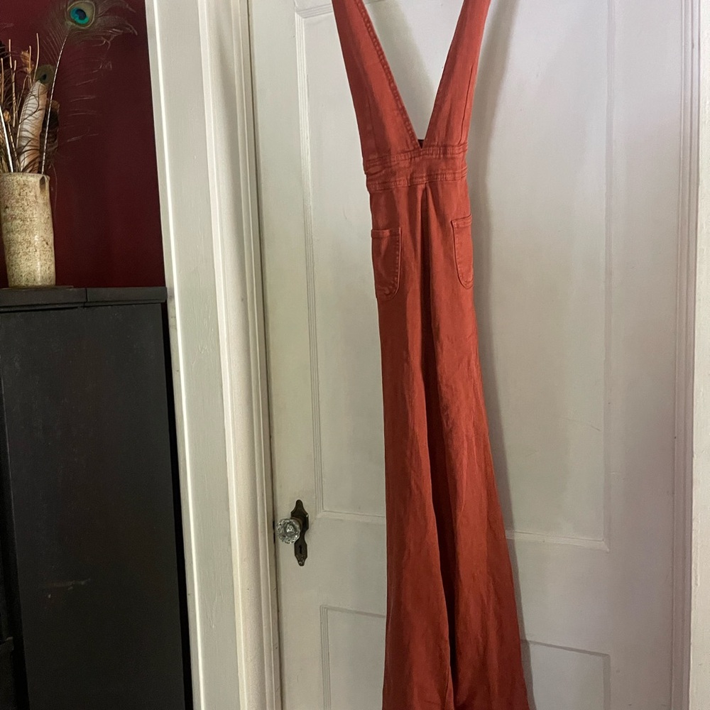 Dollhouse Deep V Overalls NWOT - Picture 3 of 10